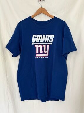 New York Giants Men’s Short Sleeve T Shirt Blue L